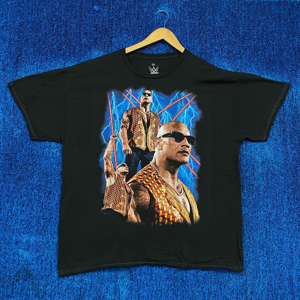 WWE The Rock Final Boss Graphic T-Shirt Size 2X